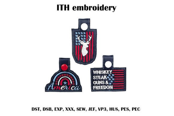 3 ITH Embroidery File Memorial Design Review