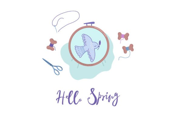 Beautiful Embroidery with Dove of Peace Review
