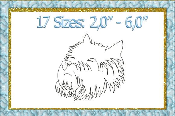 West Highland Terrier Embroidery Review